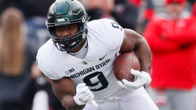 Michigan State RB Kenneth Walker
