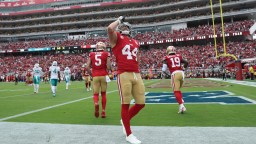 Kyle Juszczyk Swears The Beer-Drinking Celebration The NFL Fined Him $15K For WAS NOT A Beer; Made A Prop To Prove His Point