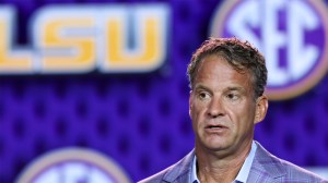 LSU-Tigers-head-coach-Lane-Kiffin-during-SEC-Football-Media-Day