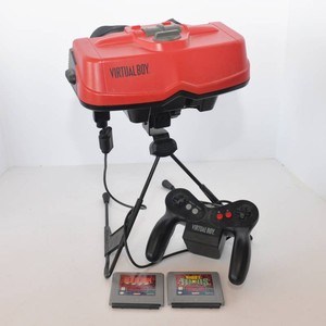 A Nintendo Virtual Boy System with Controller & 2 Games from former NBA player Mike Muscala's estate sale