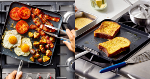 11in Carbon Nonstick Square Griddle