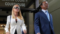 Tiger Woods’ Girlfriend Vanessa Trump Accompanies Him to Florida DUI Court Where He Receives Punishment For SUV Crash