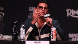 Ryan Garcia Disrespectfully Eats An Egg During Press Conference To Mock Conor Benn’s Past PED Accusations