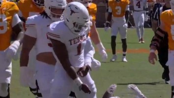 Ref Reacts To Texas Player’s Disgusting Peeing Celebration