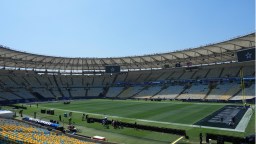Football Field At Brazil’s Stadium Looks Unplayable Ahead Of Ravens-Cowboys Game