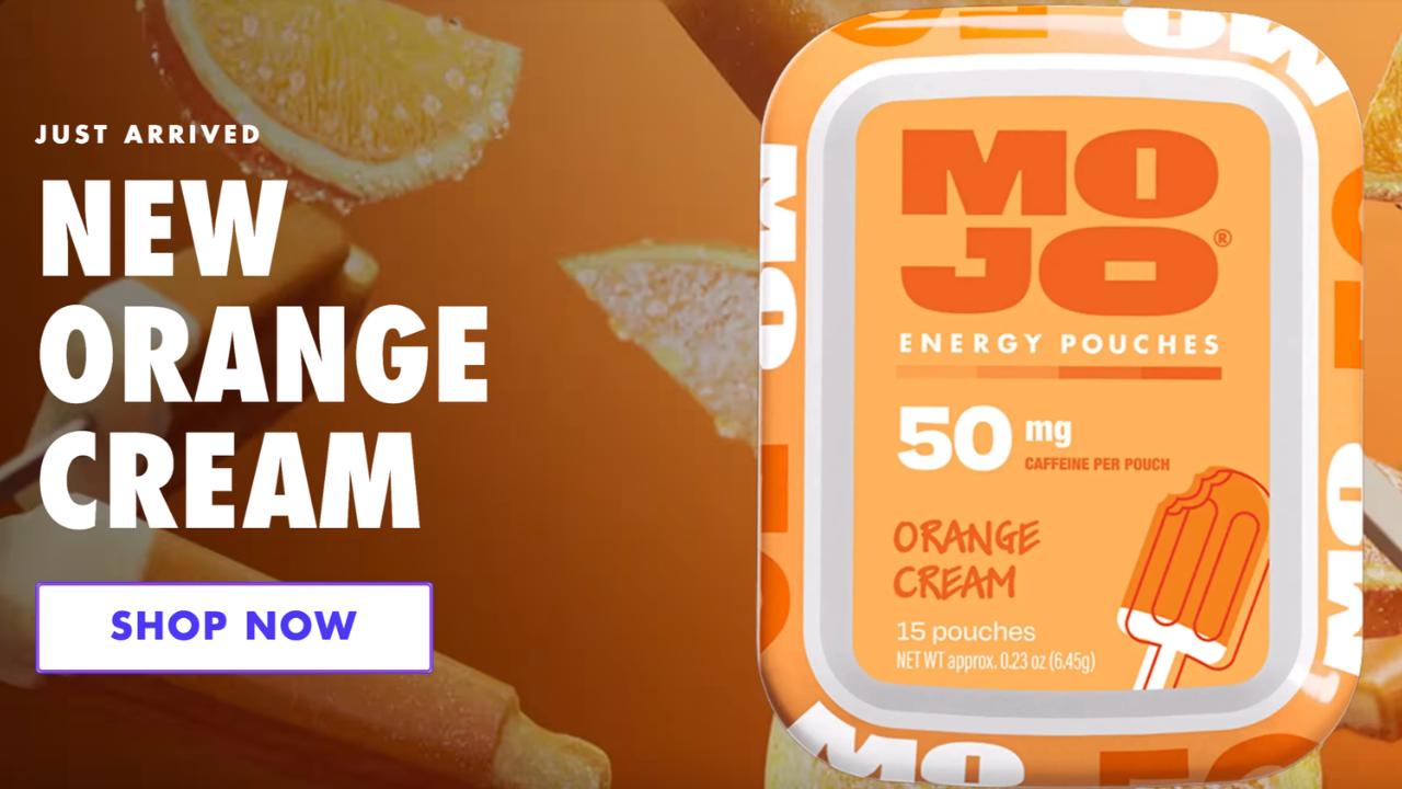 Mojo Energy Pouches Just Dropped A Limited-Edition Orange Cream Flavor! Mojo Energy Pouches Just Dropped A Limited-Edition Orange Cream Flavor!