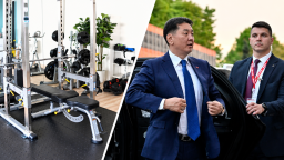 Jacked 58-Year-Old Mongolian President Goes Viral Over Impressive Bench Press Video