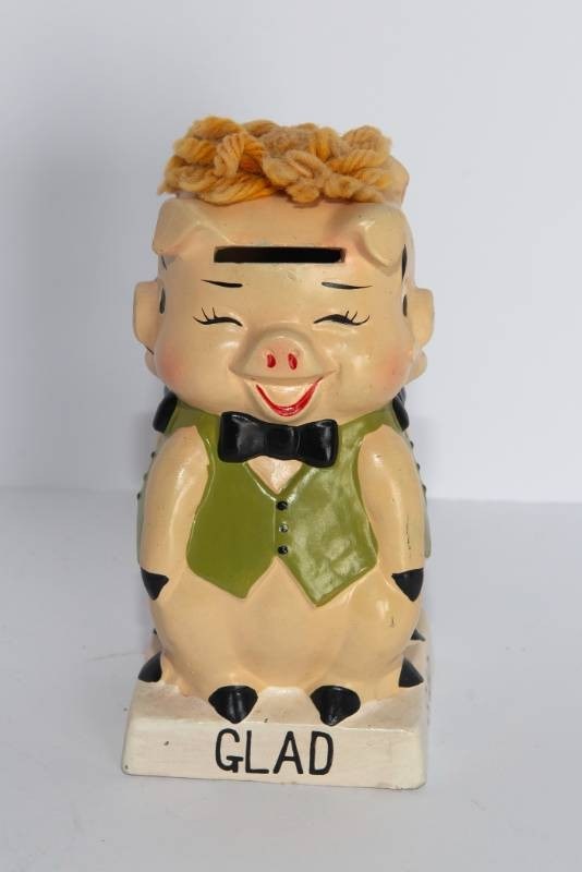 Vintage Emotion Piggy Bank from former NBA player Mike Muscala's estate sale