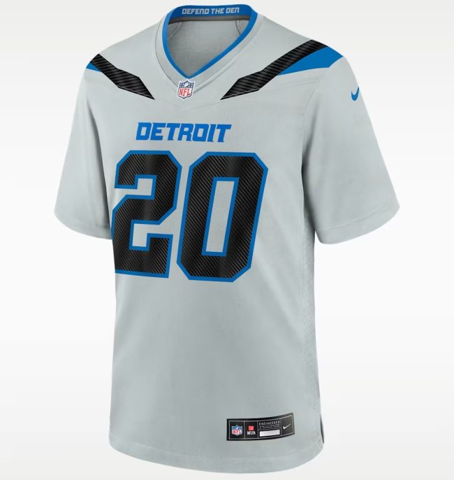 Nike Detroit Lions Barry Sanders Jersey