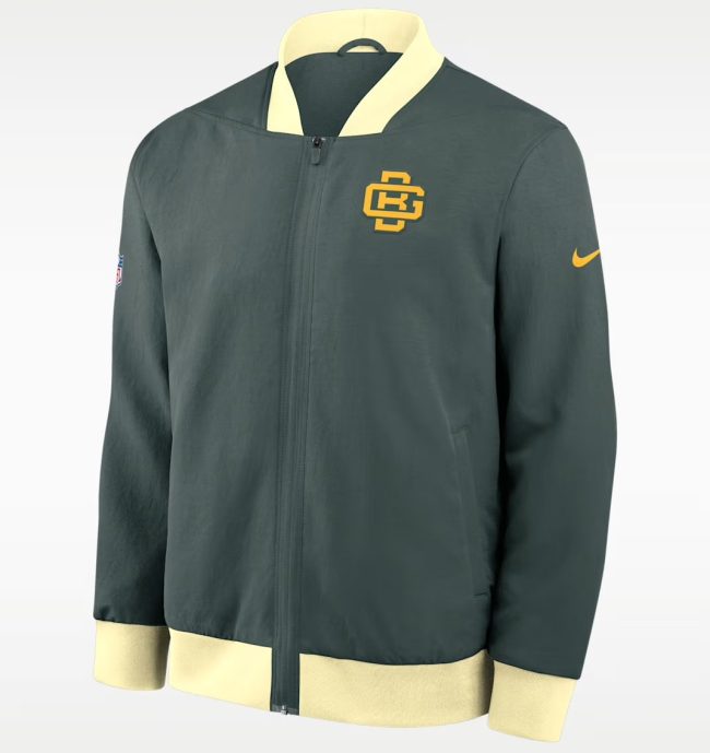 Green Bay Packers Rivalries Sideline Bomber Jacket