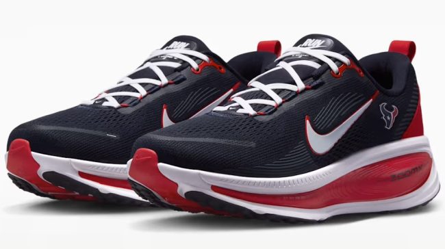 Nike Houston Texans Vomero 18 Road Running Shoes