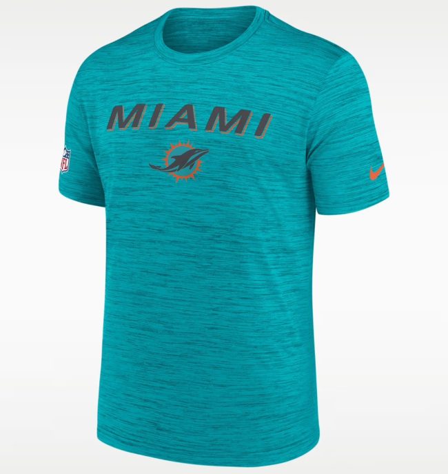 Miami Dolphins Rivalries Collection Dri-FIT T-Shirt