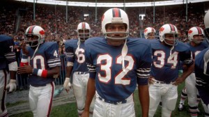 Nov 5, 1972; Buffalo, NY, USA, FILE PHOTO; Buffalo Bills running back (32) O.J. Simpson during pre-game introductions prior to a game against the Miami Dolphins at War Memorial Stadium.