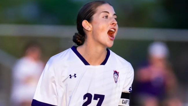 Northwestern State soccer player Riley Stern