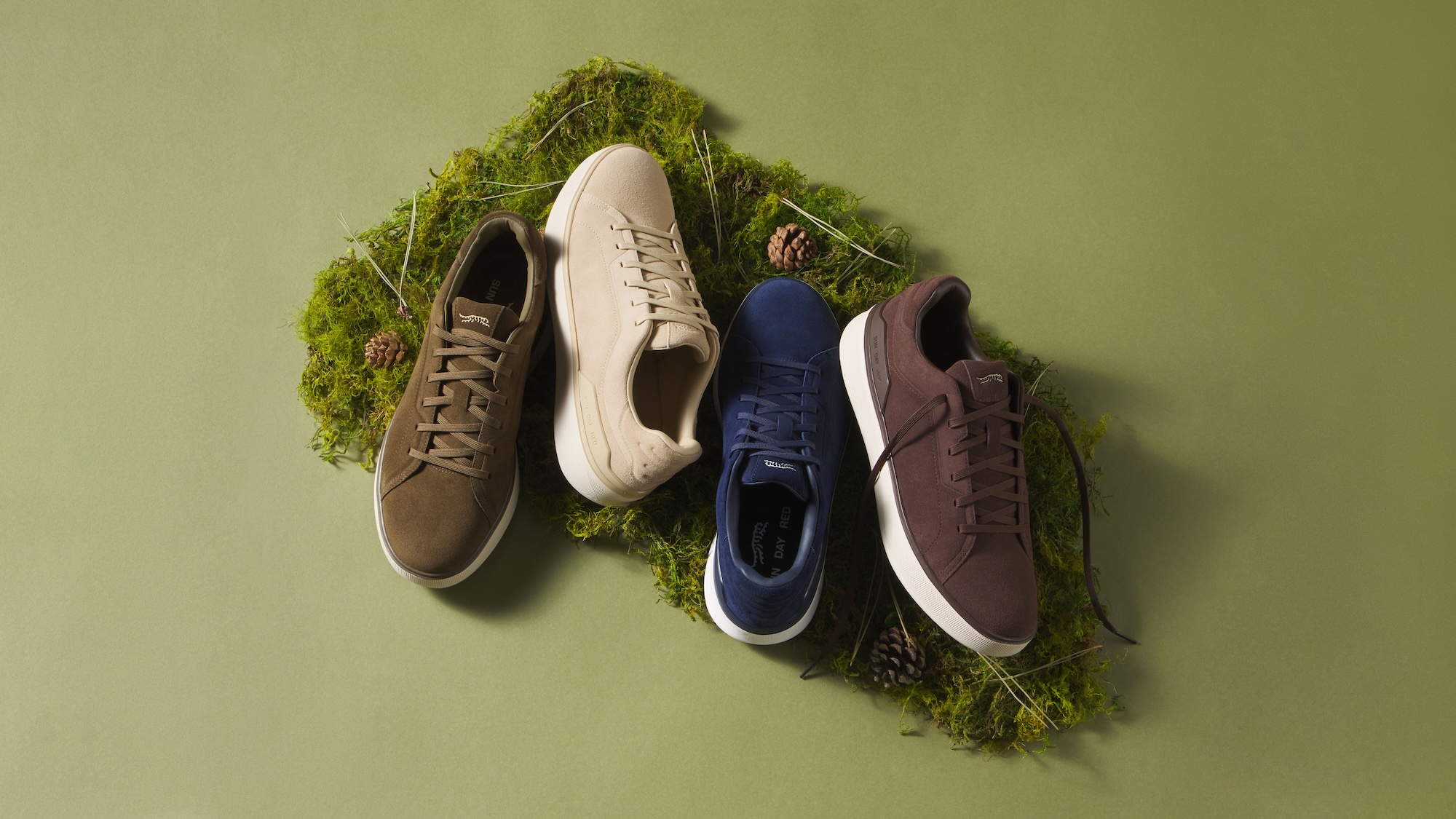 SUN DAY RED OSPREY SUEDE GOLF SHOES