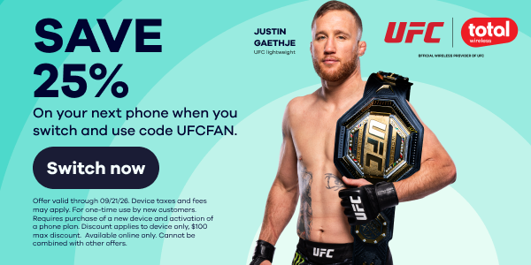 Total Wireless promo for UFC 331