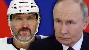 Alex Ovechkin and Vladimir Putin