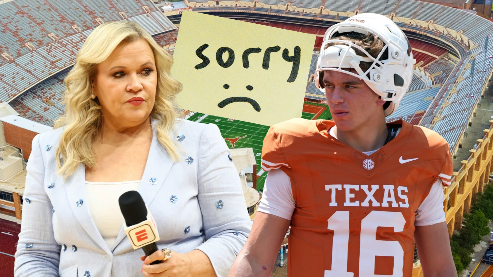 Texas QB Arch Manning Breaks Silence On Controversial Holly Rowe Comments