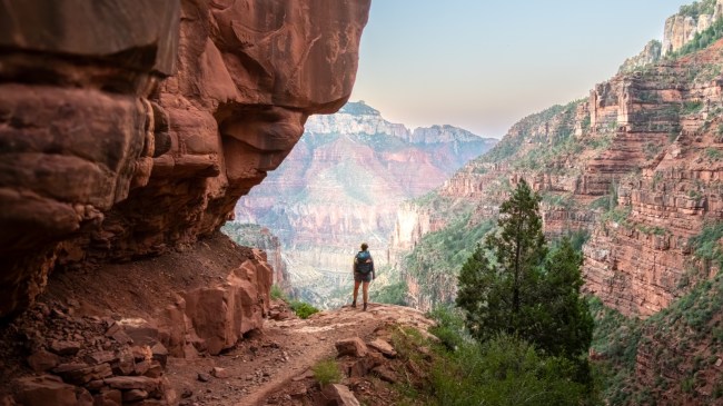 Hiker in Arizona