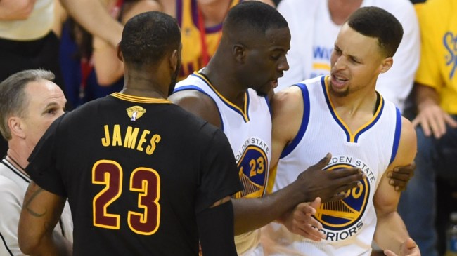 Cavaliers vs Warriors in 2016 NBA Finals