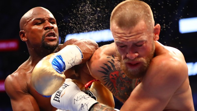 Connor McGregor vs Floyd Mayweather boxing match