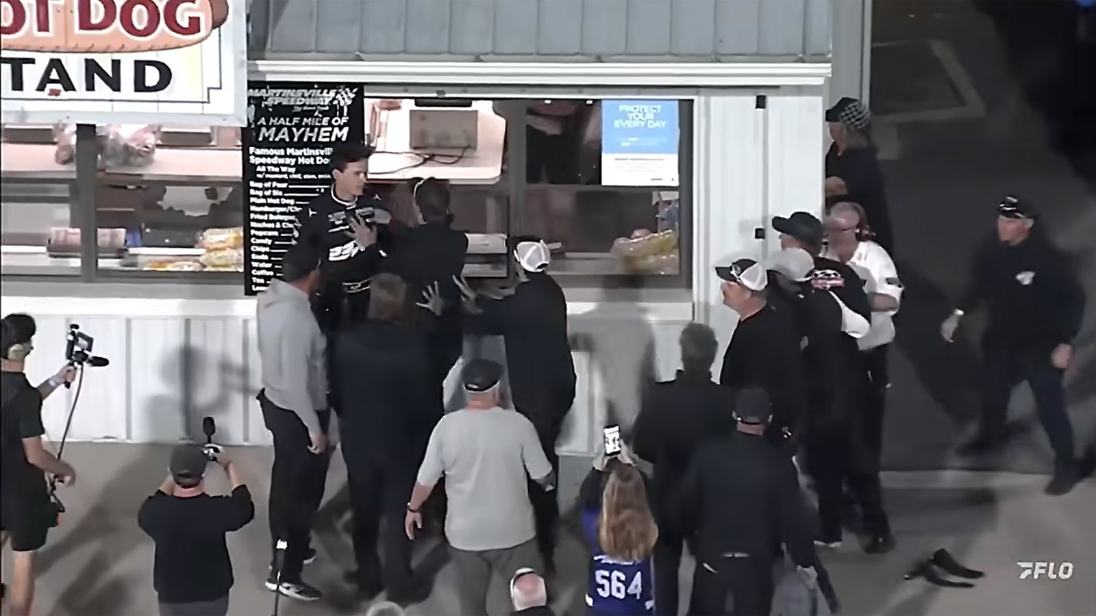NASCAR Team Owner, 2 Crew Members Suspended After Post-Race Fight At Hot Dog Stand NASCAR Team Owner, 2 Crew Members Suspended After Post-Race Fight At Hot Dog Stand