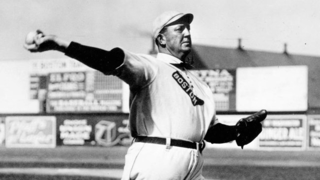 Red Sox pitcher Cy Young
