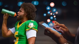 Oregon Quarterback Dante Moore Caught Liking Female Boise State Fan’s Instagram Post After Stressful Victory