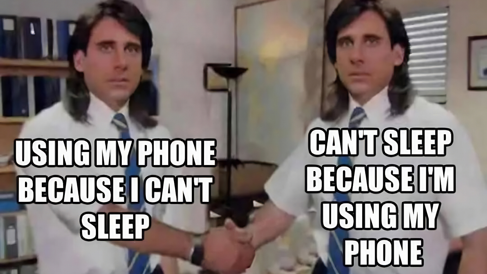 Favorite Michael Scott Handshake meme from The Office