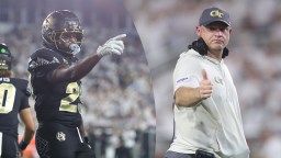 Georgia Tech Football Player Forcibly Restrained By Head Coach During Failed Attempt To Attack Opponent