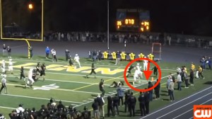 high school football controversy oregon west linn nelson two-point conversion out of bounds