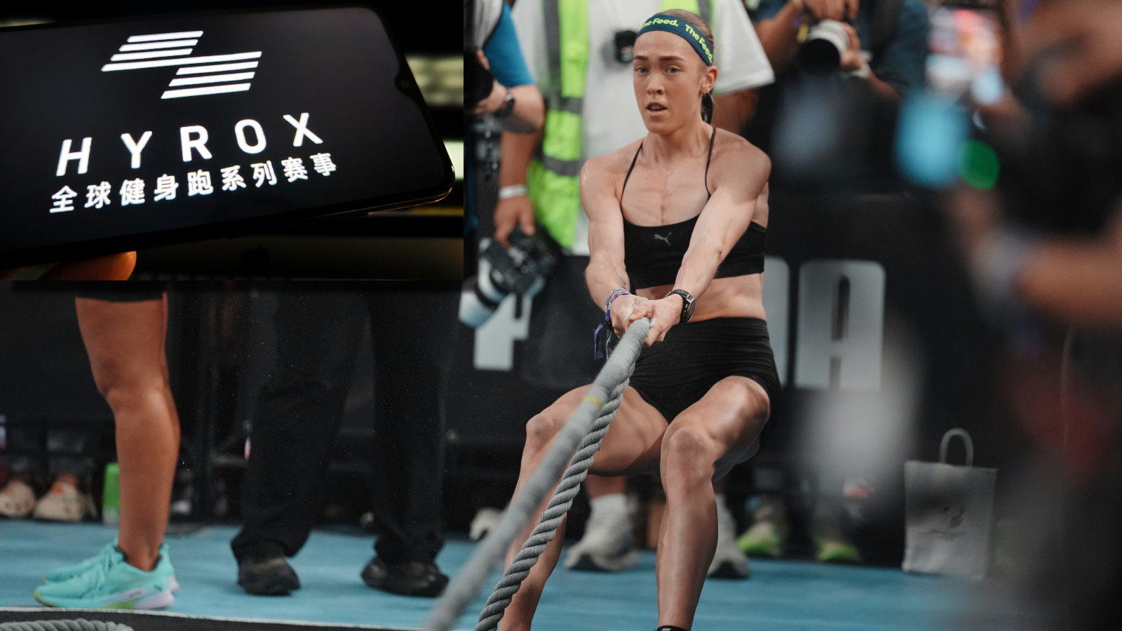 Hyrox Beijing controversial winner Joanna Wietrzyk of Australia