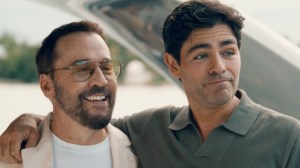 Jeremy Piven and Adrian Greiner in ad for Jake Paul's Betr