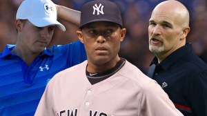 Jordan Spieth, Yankees closer Mariano Rivera, and Falcons coach Dan Quinn