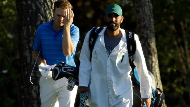 Jordan Spieth at The Masters in 2016
