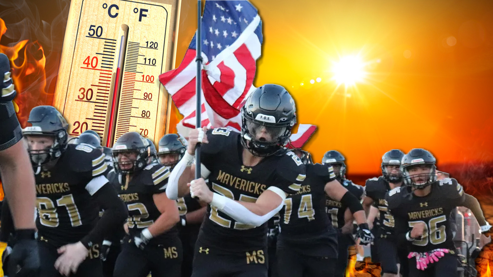 Extremely Hot Temperatures Force Kansas High School Football Teams To Make Conflicting Practice Decisions