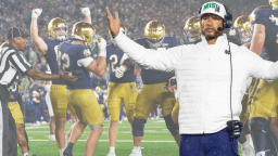 Marcus Freeman Acknowledges Poor Optics Of Berating Notre Dame Player For Celebrating