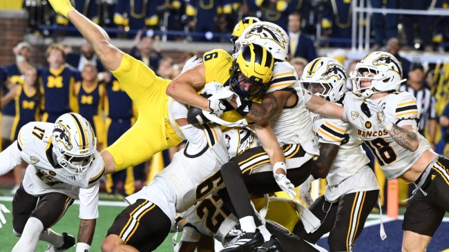 Michigan vs Western Michigan Hail Mary