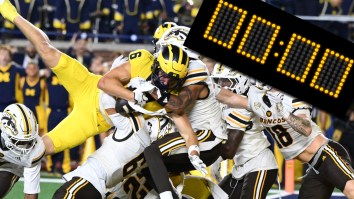 New Angle Of Michigan Hail Mary Filmed By Fan Who Captured Stadium’s Game Clock May Finally Settle The Debate