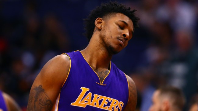 Nick Young on the Lakers