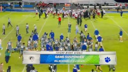 North Carolina High School Football Game Is Stuck In Overtime Because Fans Threw Punches At Police During Brawl