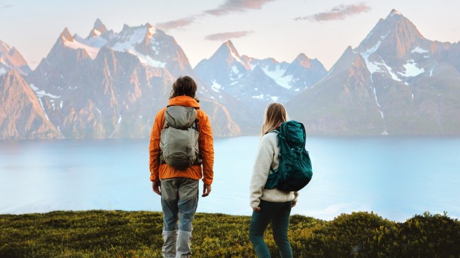 Hikers in Norway