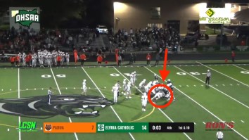 Ohio High School Football Game Ends With Dirty Cheap Shot Worthy Of Suspension During Victory Formation
