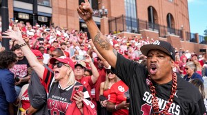 Oklahoma Fans Michigan Stadium College Football Takeover Cheap Tickets
