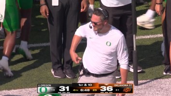 Dan Lanning Caused Oregon’s Loss To Oklahoma State With Boneheaded 4th-Down Play Call Despite Three Timeouts