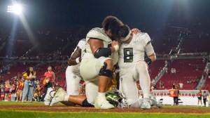 Oregon USC Dylan Raiola character pray dante moore dirty hit update