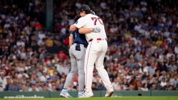 Boston Red Sox Pitcher Payton Tolle Explains Why He Recorded An Out By Hugging The Batter