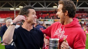 Wrexham owners Rob Mac and Ryan Reynolds