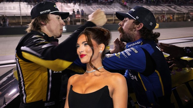 Ryan Blaney Carson Hocevar Fight Why NASCAR wife Gianna Tulio Criminal Record Hooters