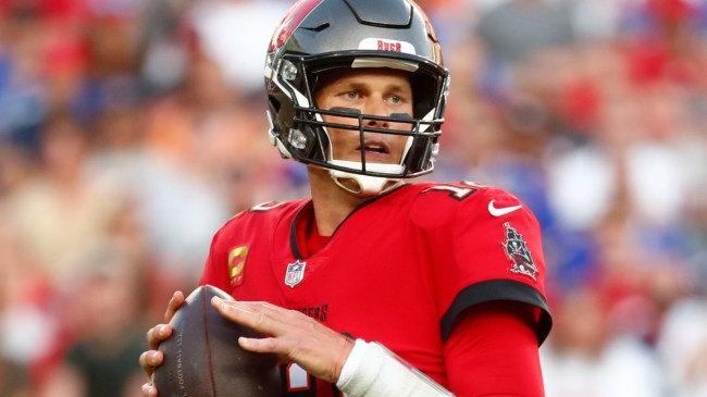 Tom Brady on the Tampa Bay Buccaneers